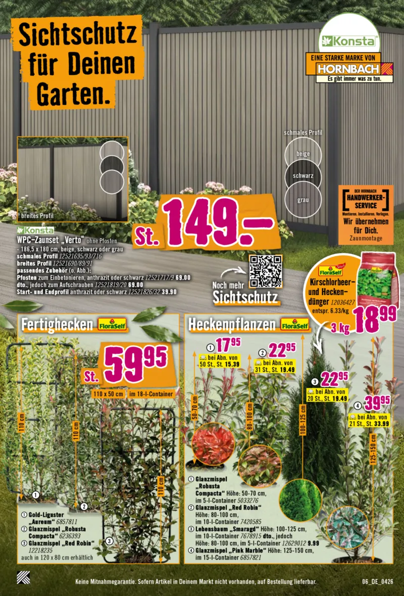 Hornbach Prospekt vom 01.05.2026, Seite 6