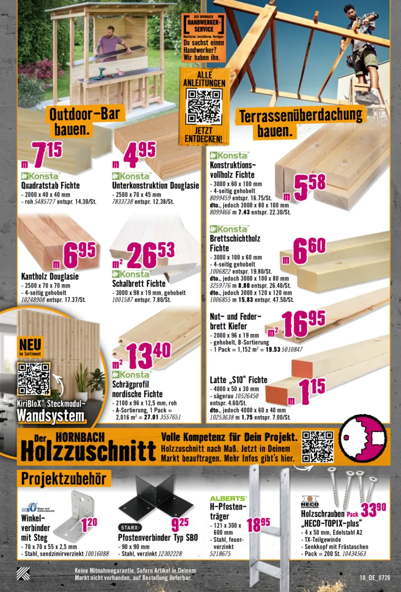 Hornbach Prospekt vom 27.06.2026, Seite 10
