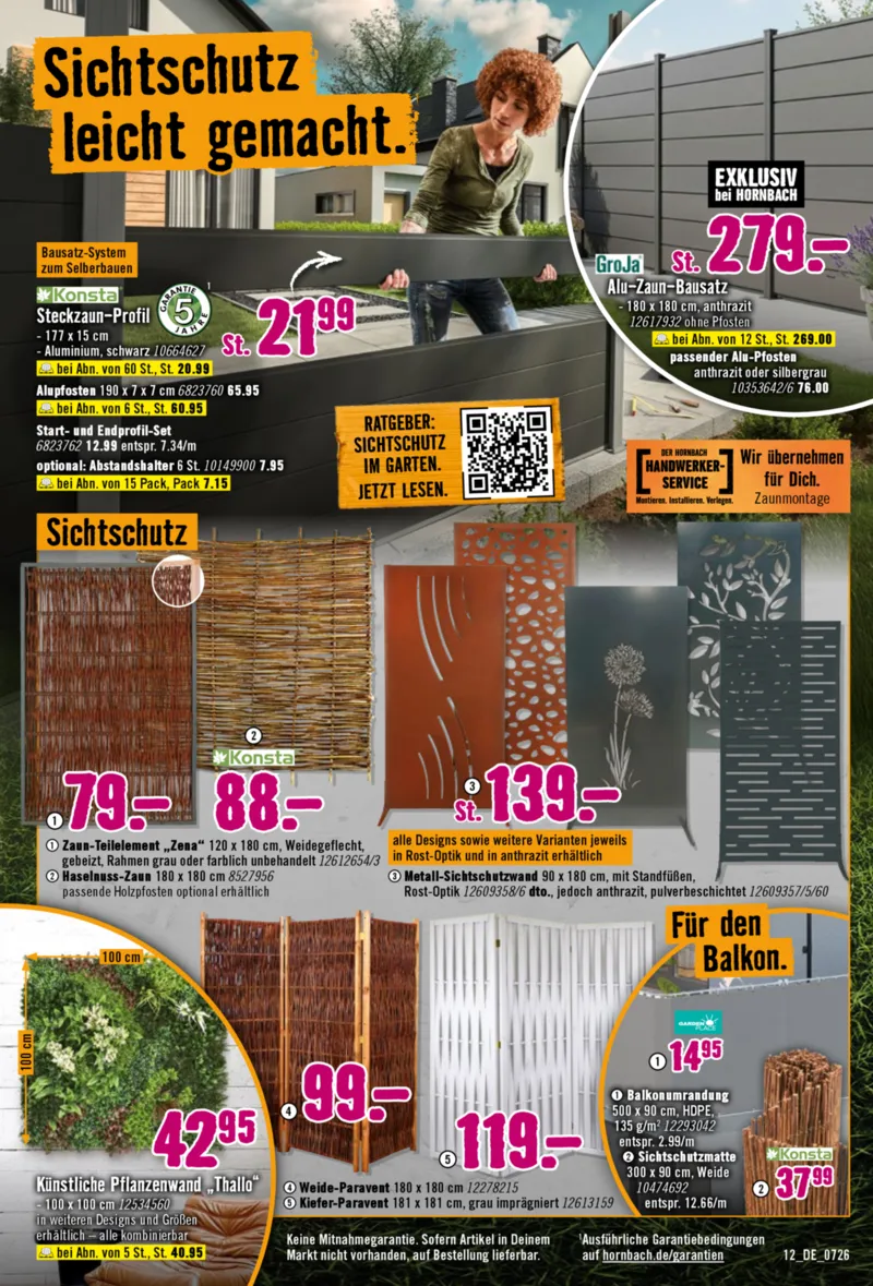 Hornbach Prospekt vom 27.06.2026, Seite 12