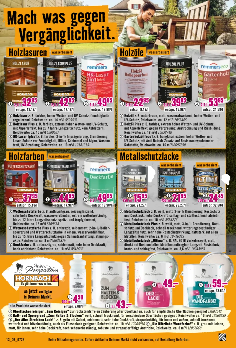 Hornbach Prospekt vom 27.06.2026, Seite 13