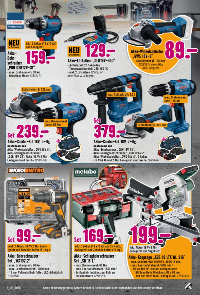 Hornbach Prospekt vom 07.10.2026, Seite 13