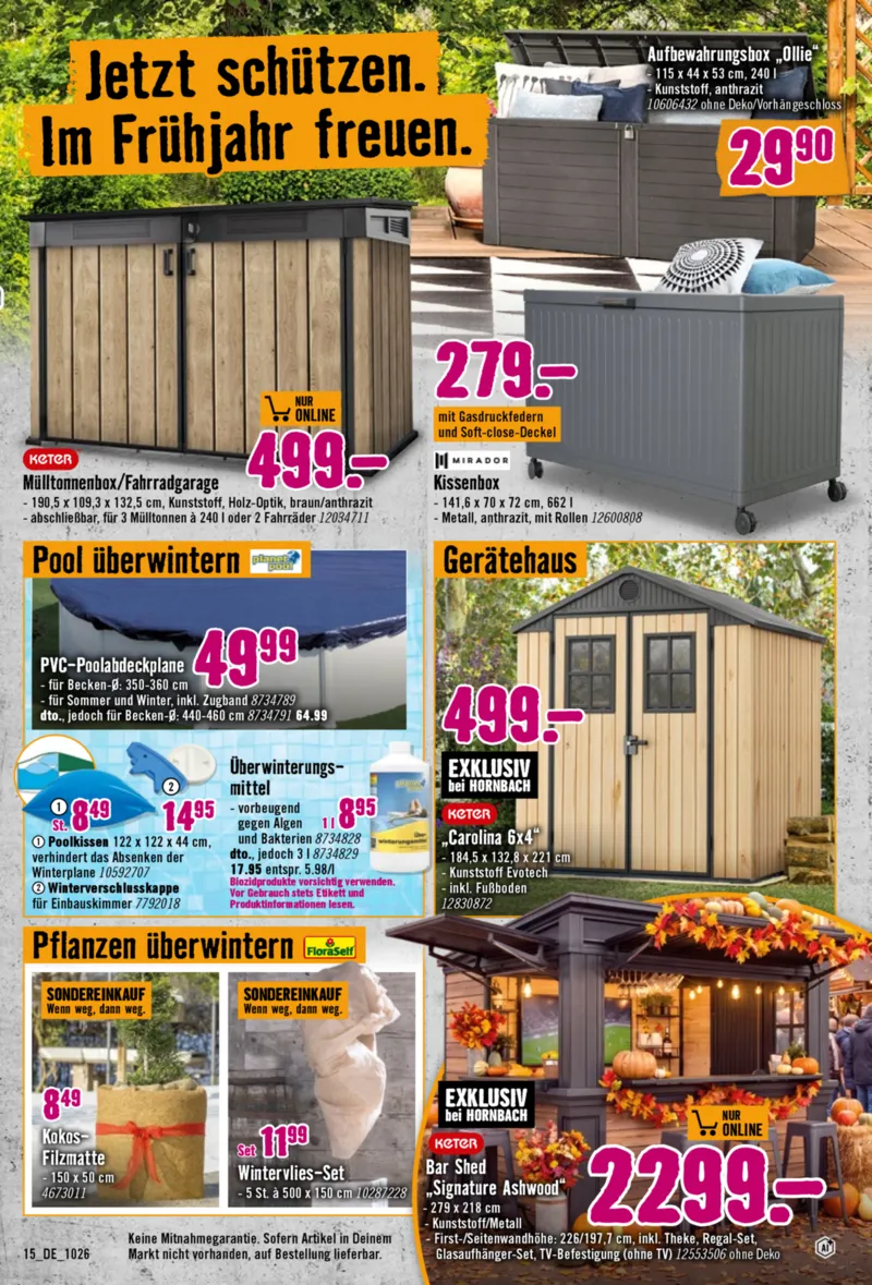 Hornbach Prospekt vom 07.10.2026, Seite 15