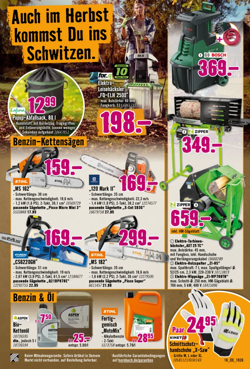 Hornbach Prospekt vom 07.10.2026, Seite 16