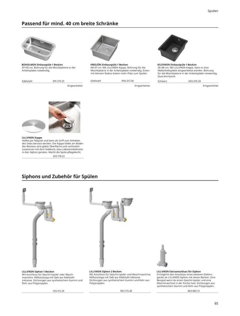 IKEA Prospekt vom 30.09.2025, Seite 85