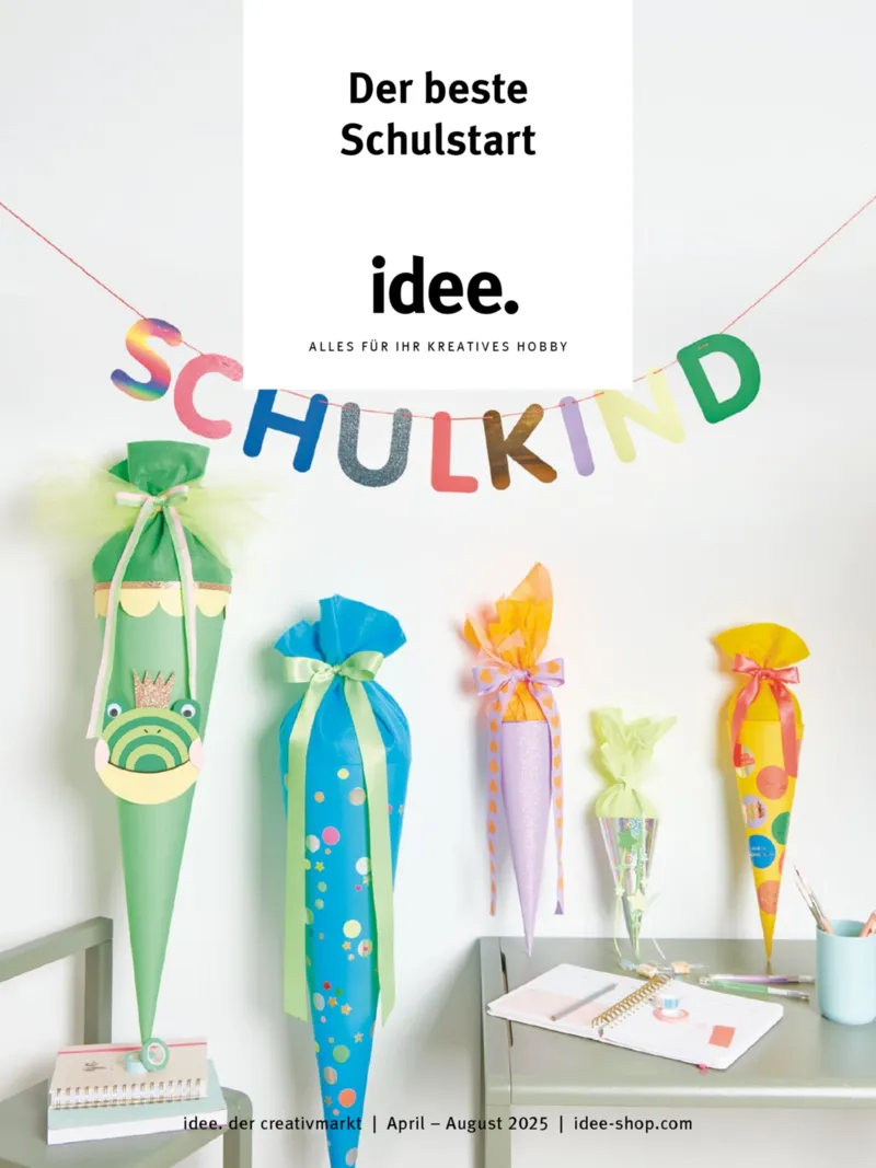 idee. der creativmarkt Prospekt vom 21.04.2025, Seite 1