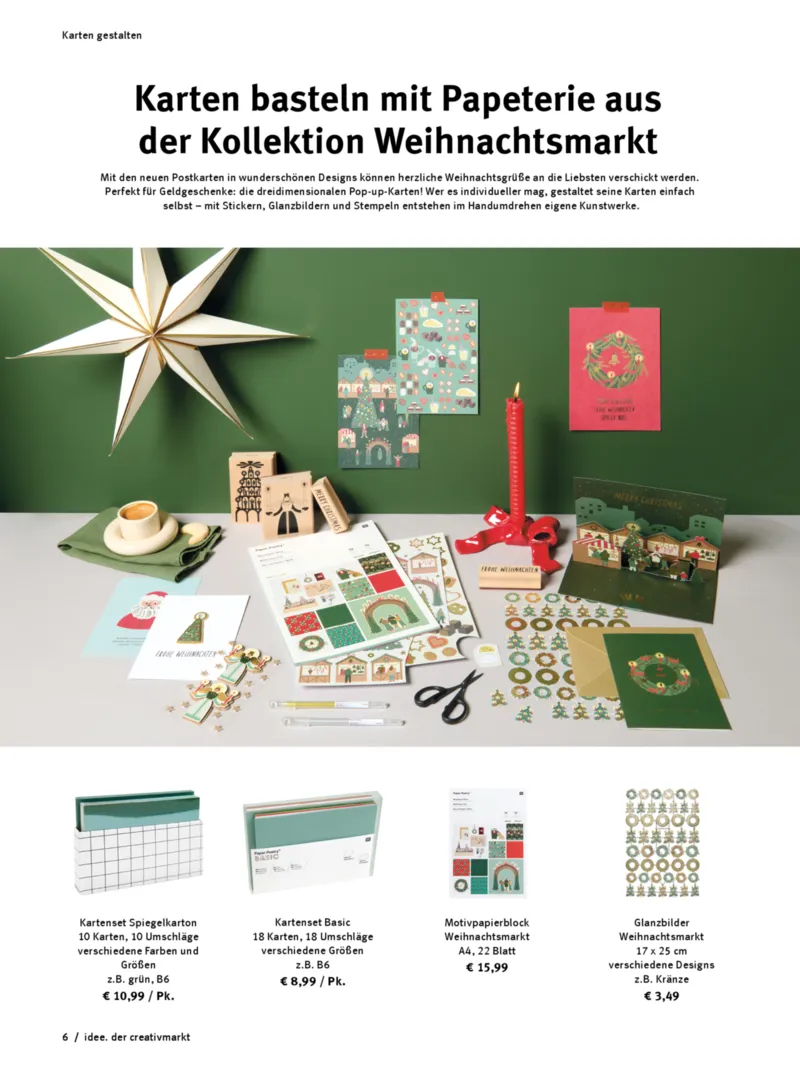 idee. der creativmarkt Prospekt vom 24.11.2025, Seite 6