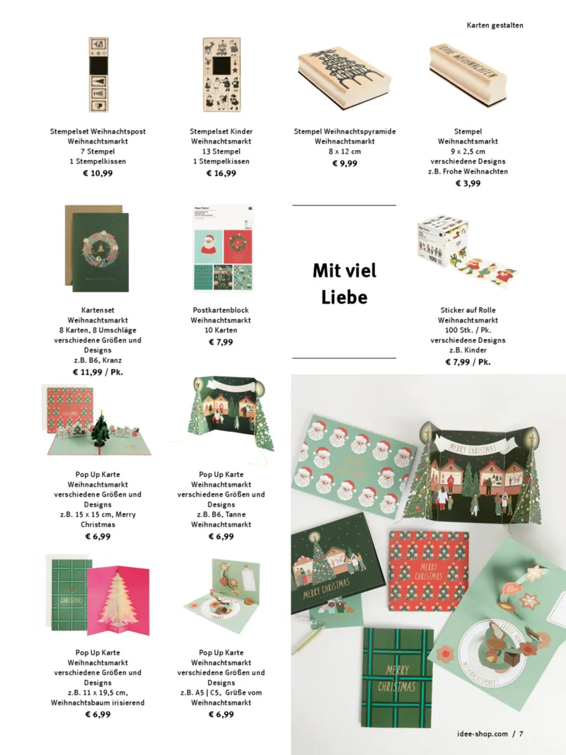 idee. der creativmarkt Prospekt vom 24.11.2025, Seite 7