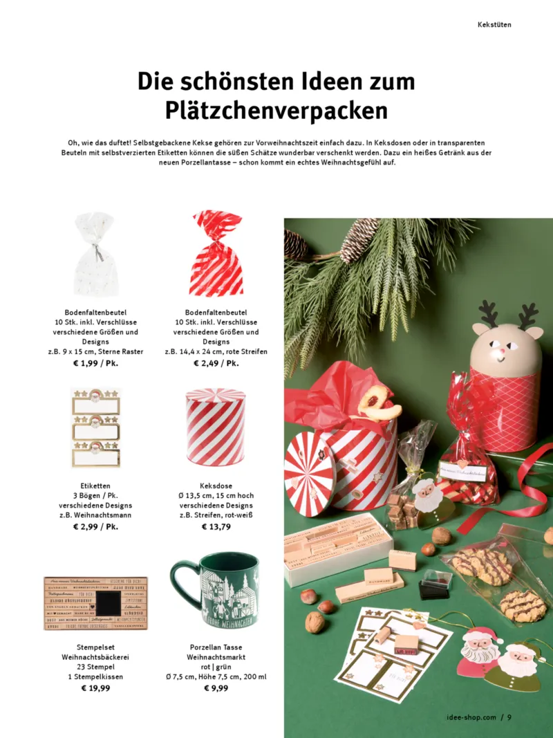 idee. der creativmarkt Prospekt vom 24.11.2025, Seite 9