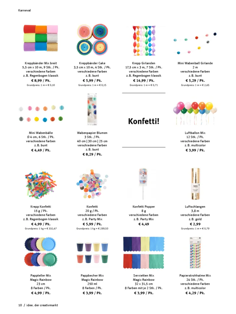 idee. der creativmarkt Prospekt vom 12.01.2026, Seite 10