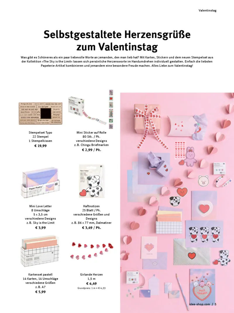 idee. der creativmarkt Prospekt vom 12.01.2026, Seite 5