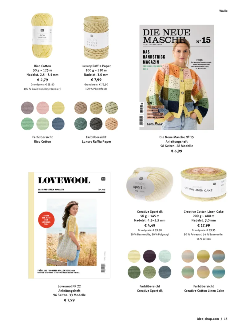 idee. der creativmarkt Prospekt vom 23.02.2026, Seite 15