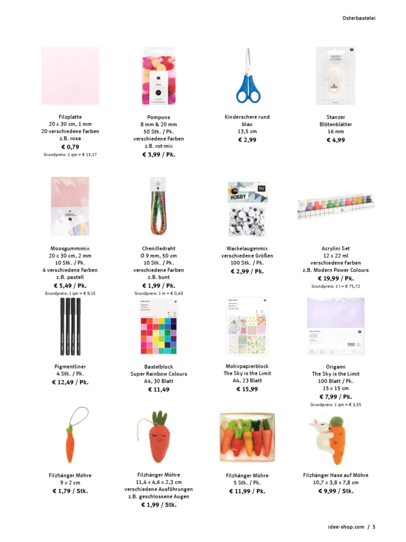 idee. der creativmarkt Prospekt vom 23.02.2026, Seite 5