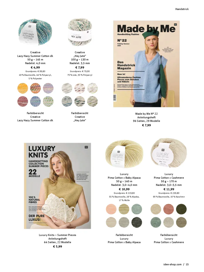 idee. der creativmarkt Prospekt vom 20.04.2026, Seite 15
