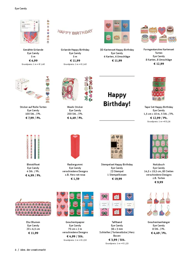 idee. der creativmarkt Prospekt vom 20.04.2026, Seite 4