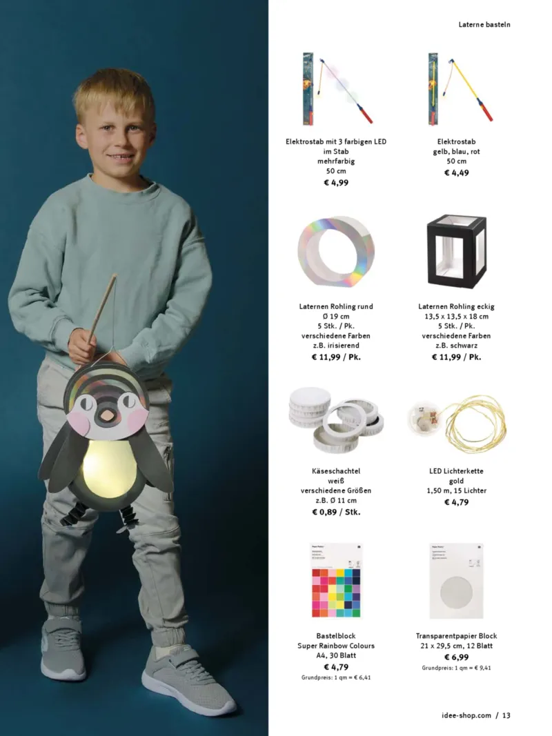 idee. der creativmarkt Prospekt vom 17.08.2026, Seite 13