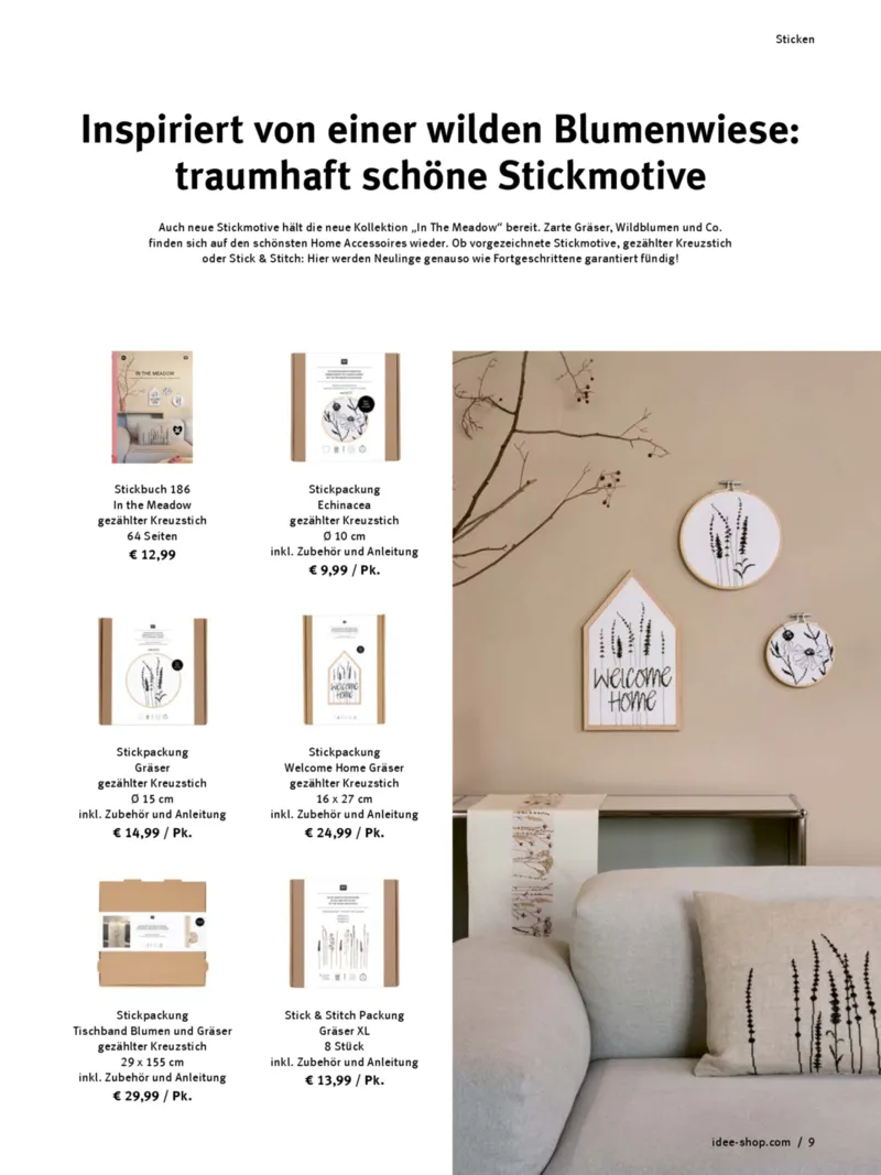 idee. der creativmarkt Prospekt vom 17.08.2026, Seite 9
