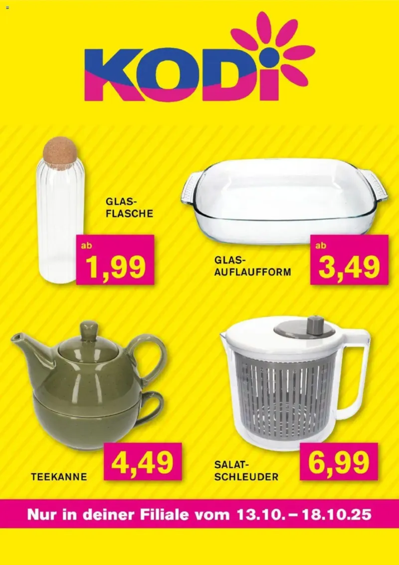 KODi Prospekt vom 13.10.2025, Seite 2 KODi Prospekt vom 13.10.2025, Seite 2