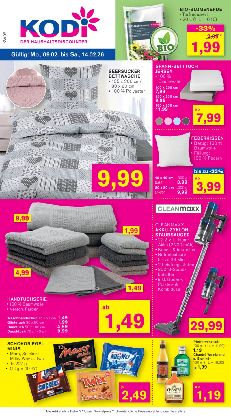 KODi Prospekt vom 09.02.2026, Seite 1