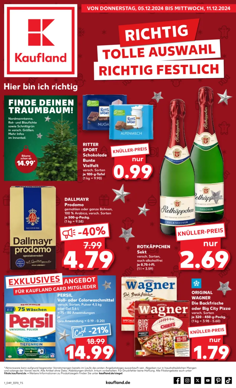 Kaufland Prospekt vom 05.12.2024, Seite 1