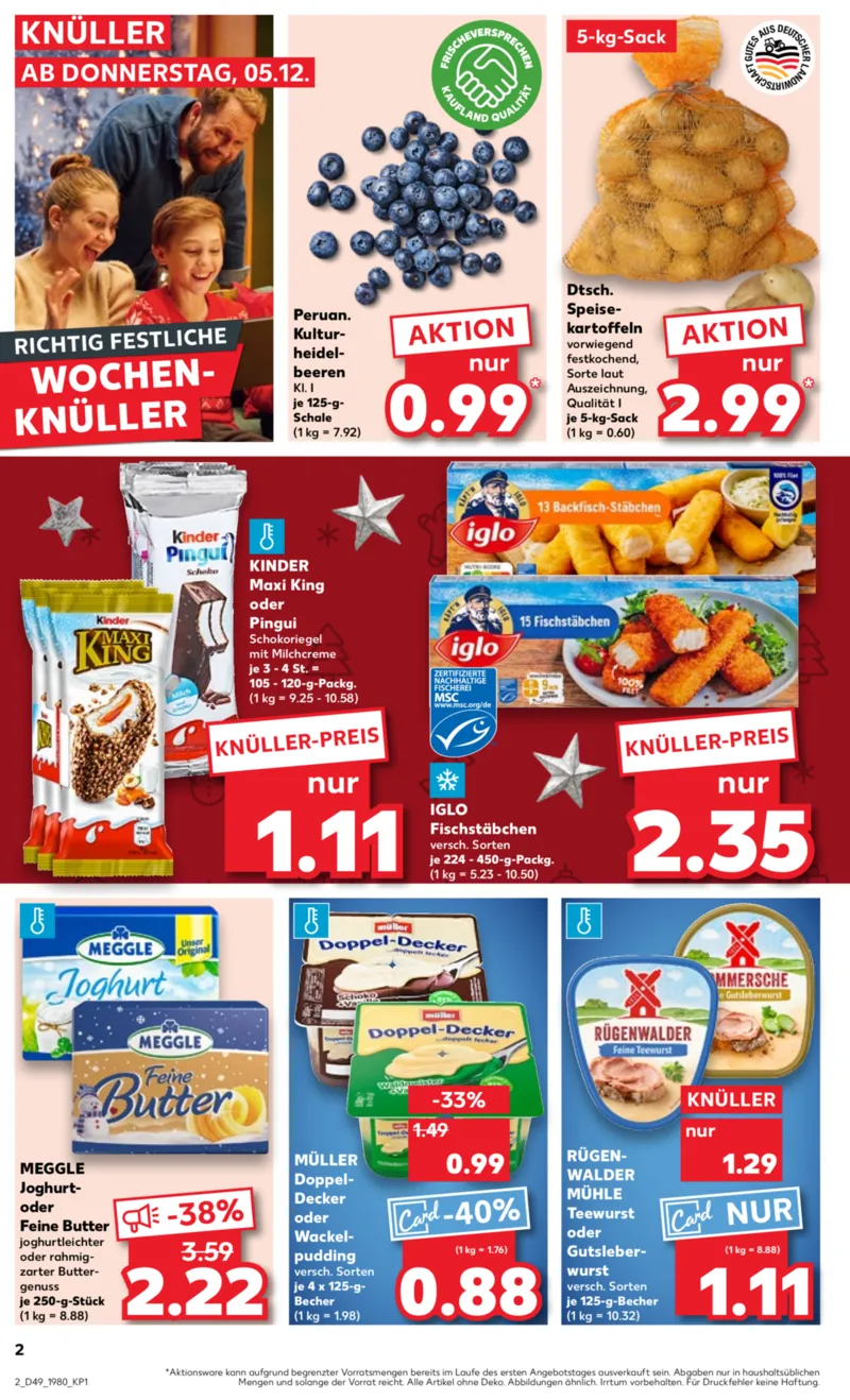 Kaufland Prospekt vom 05.12.2024, Seite 2