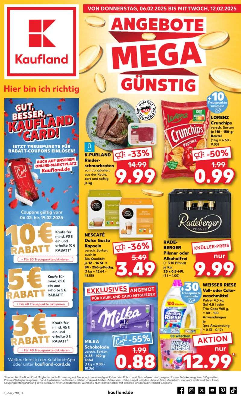 Kaufland Prospekt vom 06.02.2025, Seite 1