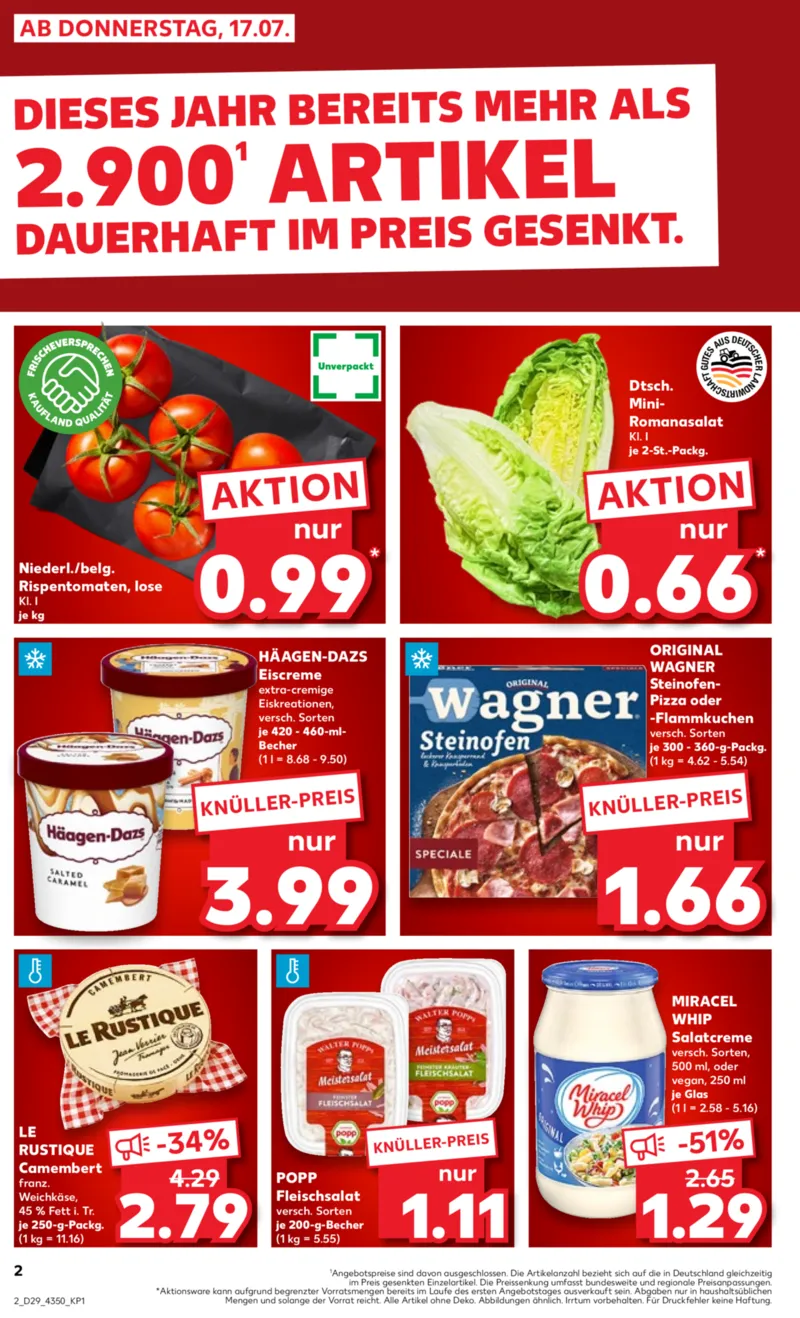 Kaufland Prospekt vom 17.07.2025, Seite 2