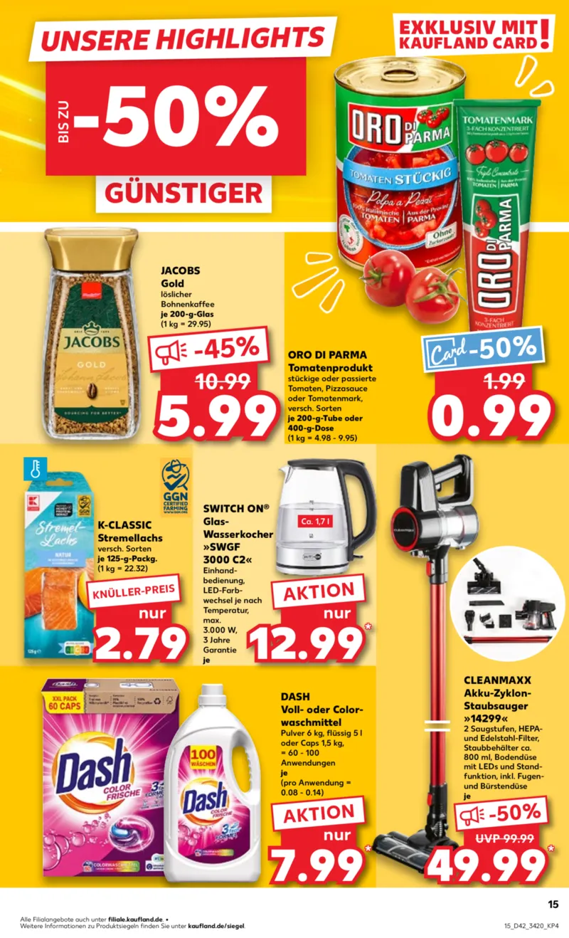 Kaufland Prospekt vom 16.10.2025, Seite 15 Kaufland Prospekt vom 16.10.2025, Seite 15