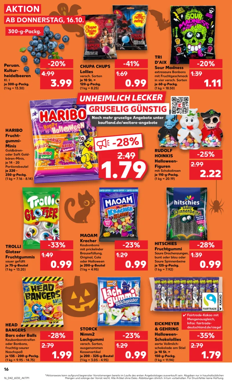 Kaufland Prospekt vom 16.10.2025, Seite 16 Kaufland Prospekt vom 16.10.2025, Seite 16