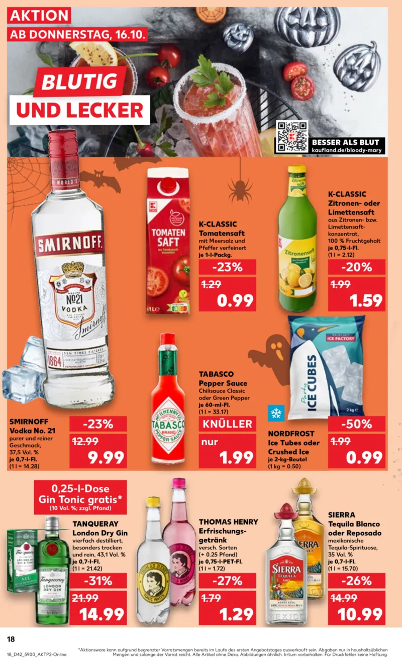 Kaufland Prospekt vom 16.10.2025, Seite 18 Kaufland Prospekt vom 16.10.2025, Seite 18