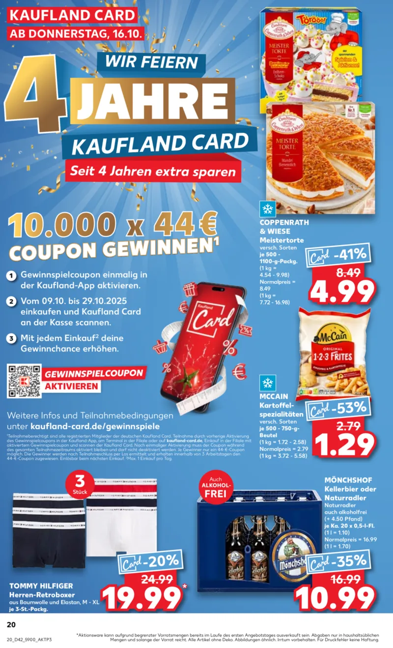 Kaufland Prospekt vom 16.10.2025, Seite 20 Kaufland Prospekt vom 16.10.2025, Seite 20