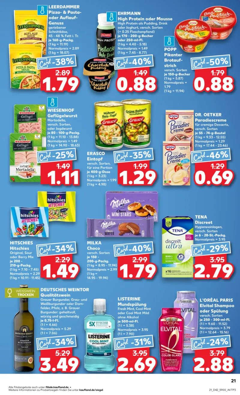 Kaufland Prospekt vom 16.10.2025, Seite 21 Kaufland Prospekt vom 16.10.2025, Seite 21