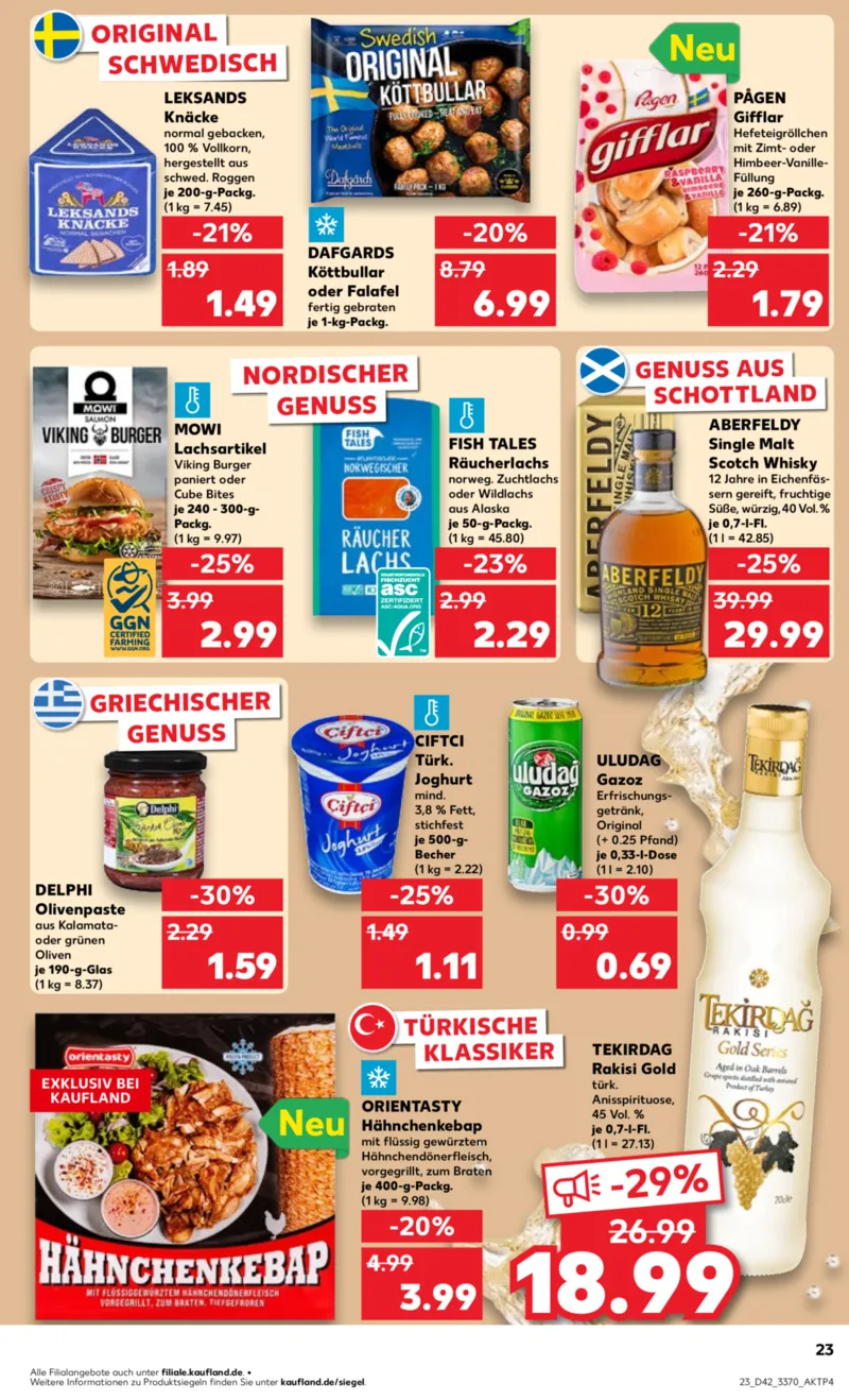 Kaufland Prospekt vom 16.10.2025, Seite 23 Kaufland Prospekt vom 16.10.2025, Seite 23