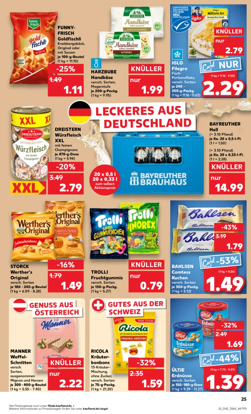 Kaufland Prospekt vom 16.10.2025, Seite 25 Kaufland Prospekt vom 16.10.2025, Seite 25