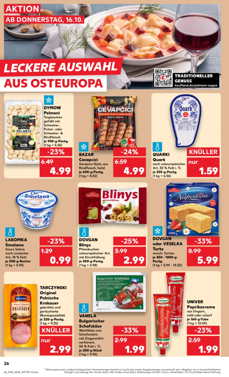 Kaufland Prospekt vom 16.10.2025, Seite 26 Kaufland Prospekt vom 16.10.2025, Seite 26