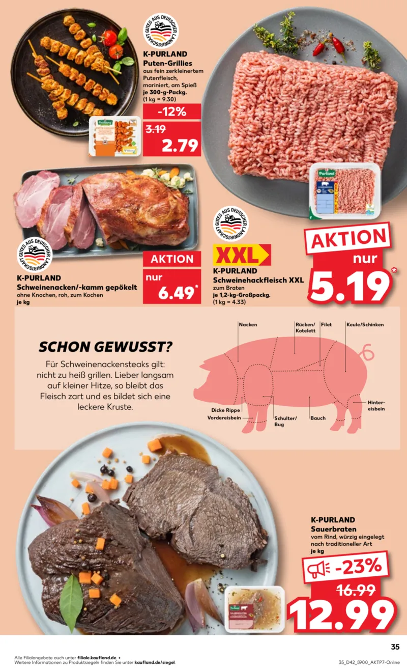 Kaufland Prospekt vom 16.10.2025, Seite 35 Kaufland Prospekt vom 16.10.2025, Seite 35