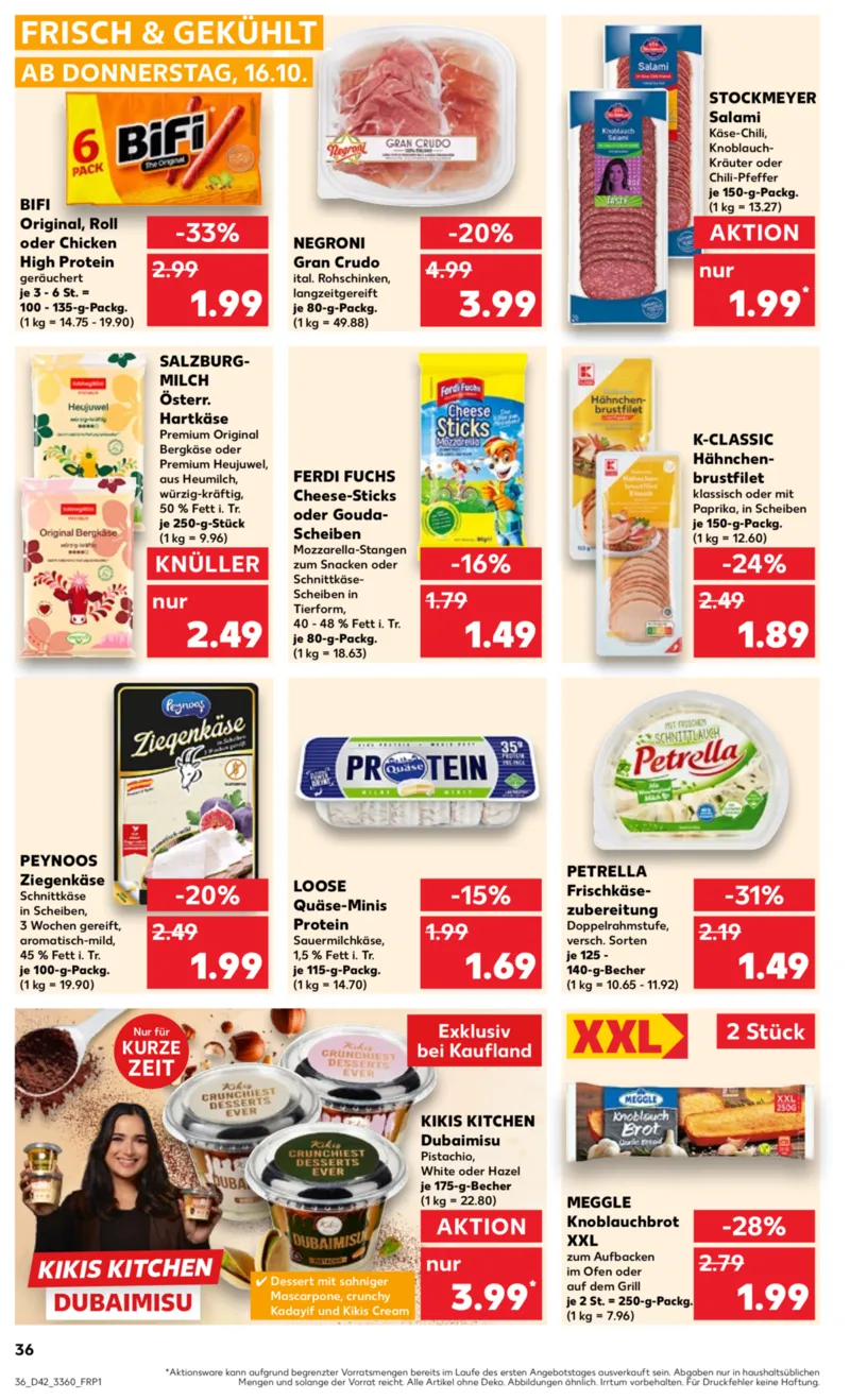 Kaufland Prospekt vom 16.10.2025, Seite 36 Kaufland Prospekt vom 16.10.2025, Seite 36