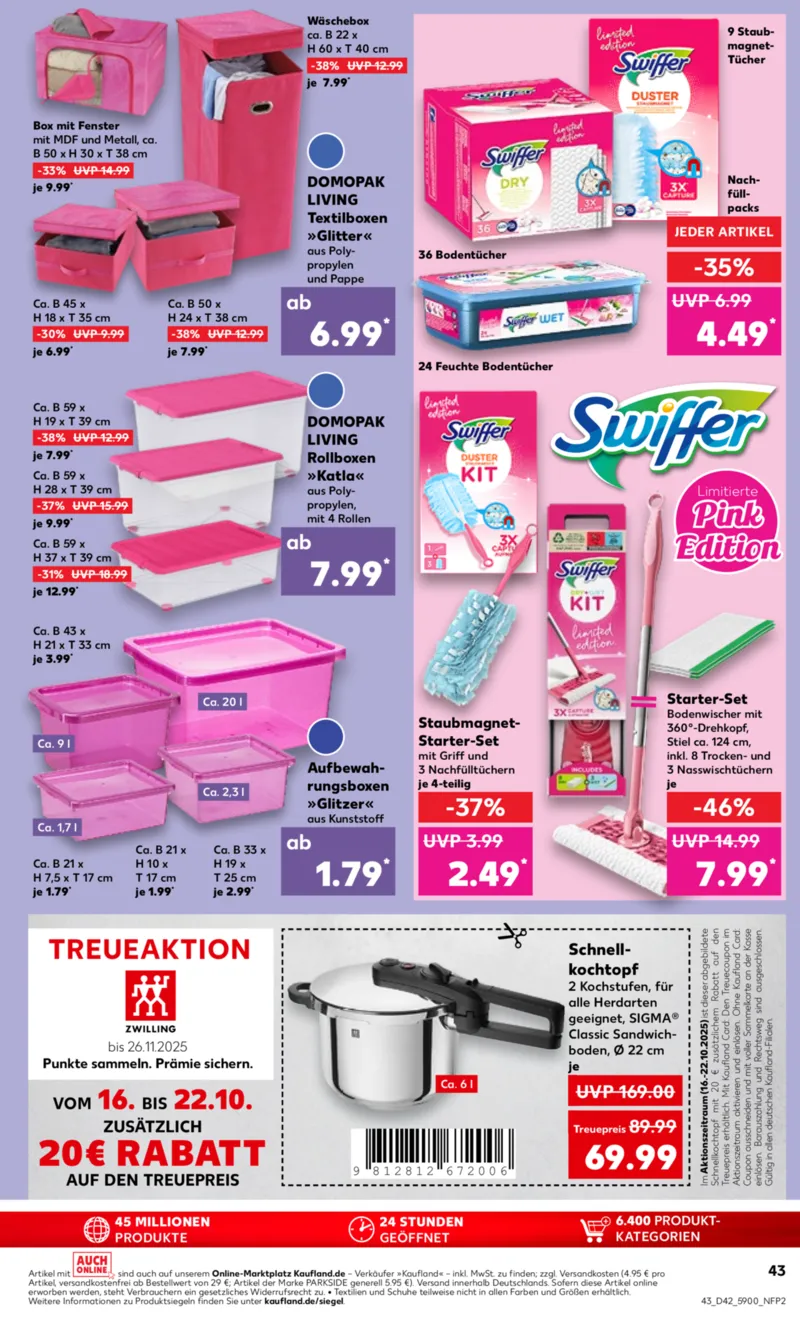 Kaufland Prospekt vom 16.10.2025, Seite 43 Kaufland Prospekt vom 16.10.2025, Seite 43