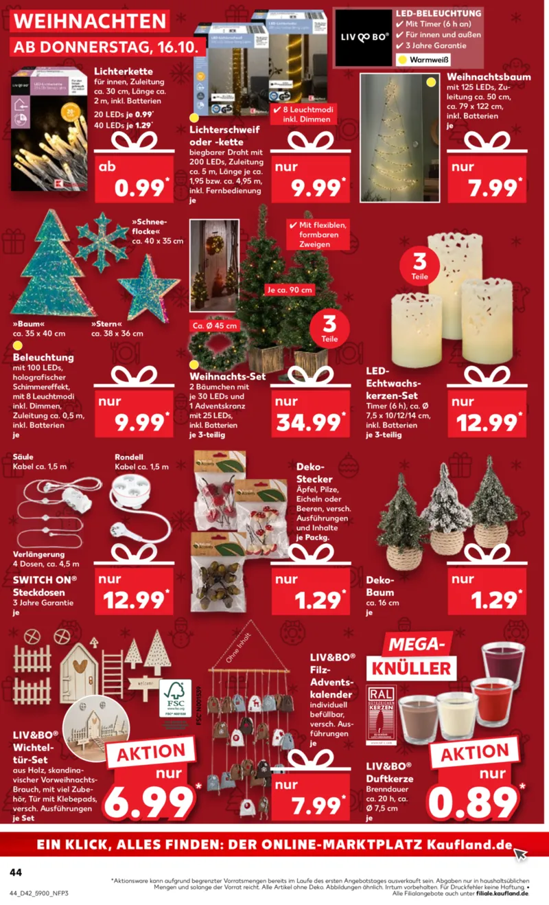 Kaufland Prospekt vom 16.10.2025, Seite 44 Kaufland Prospekt vom 16.10.2025, Seite 44