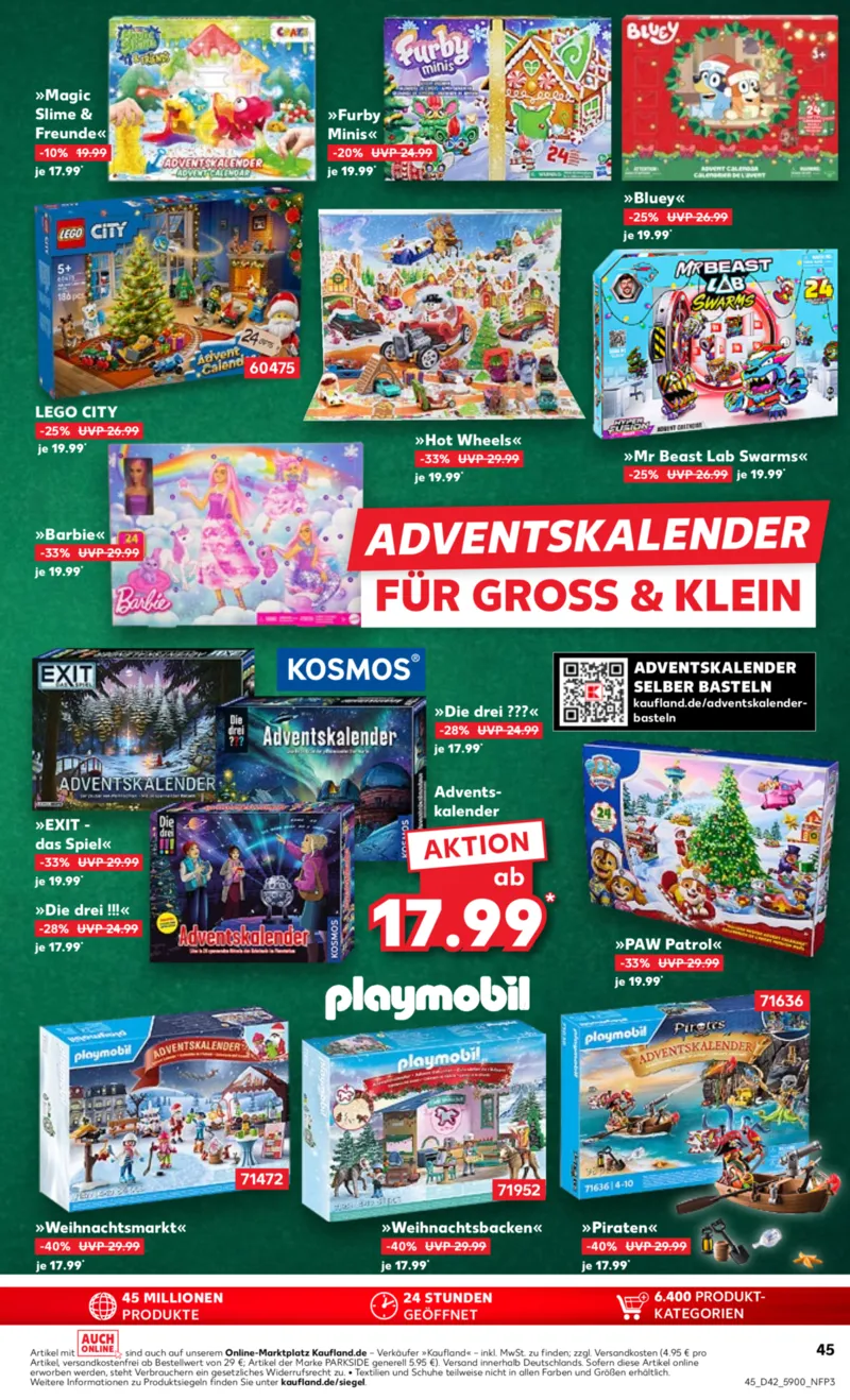 Kaufland Prospekt vom 16.10.2025, Seite 45 Kaufland Prospekt vom 16.10.2025, Seite 45