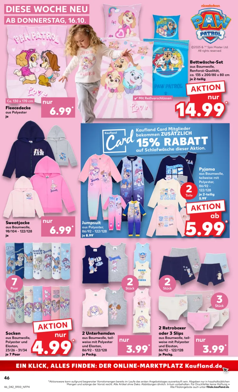 Kaufland Prospekt vom 16.10.2025, Seite 46 Kaufland Prospekt vom 16.10.2025, Seite 46