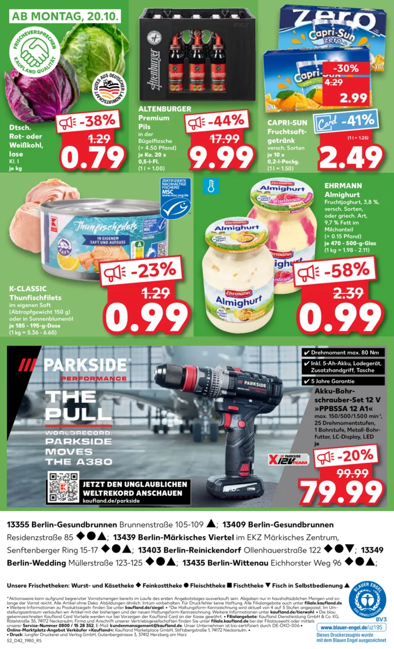 Kaufland Prospekt vom 16.10.2025, Seite 52 Kaufland Prospekt vom 16.10.2025, Seite 52