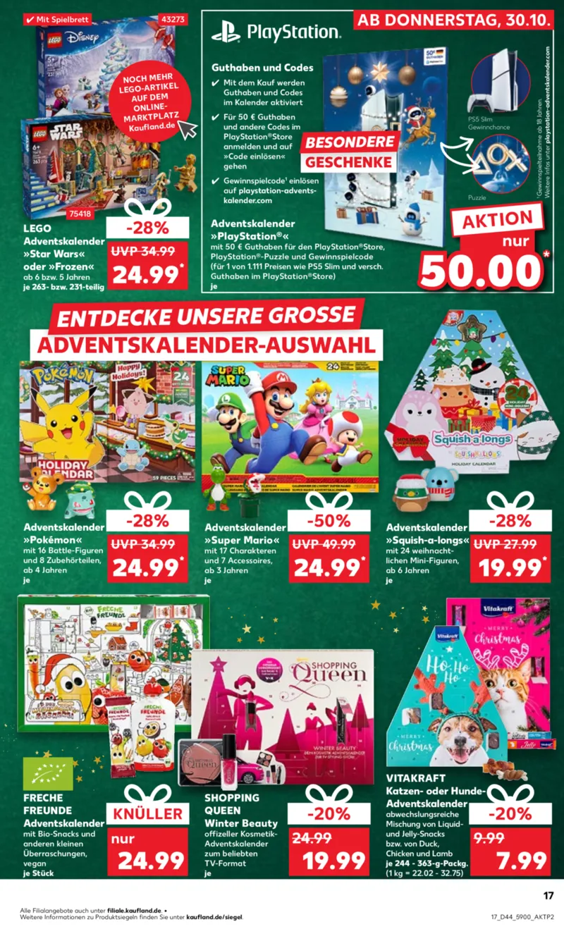 Kaufland Prospekt vom 30.10.2025, Seite 17
