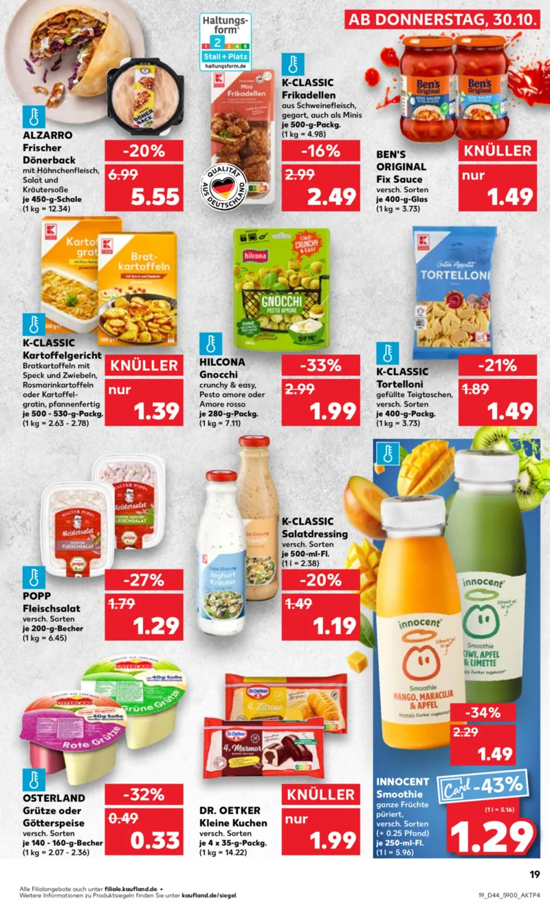Kaufland Prospekt vom 30.10.2025, Seite 19