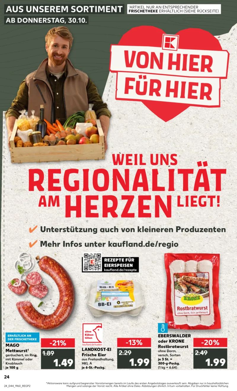 Kaufland Prospekt vom 30.10.2025, Seite 24