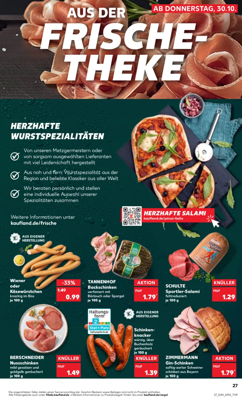 Kaufland Prospekt vom 30.10.2025, Seite 27