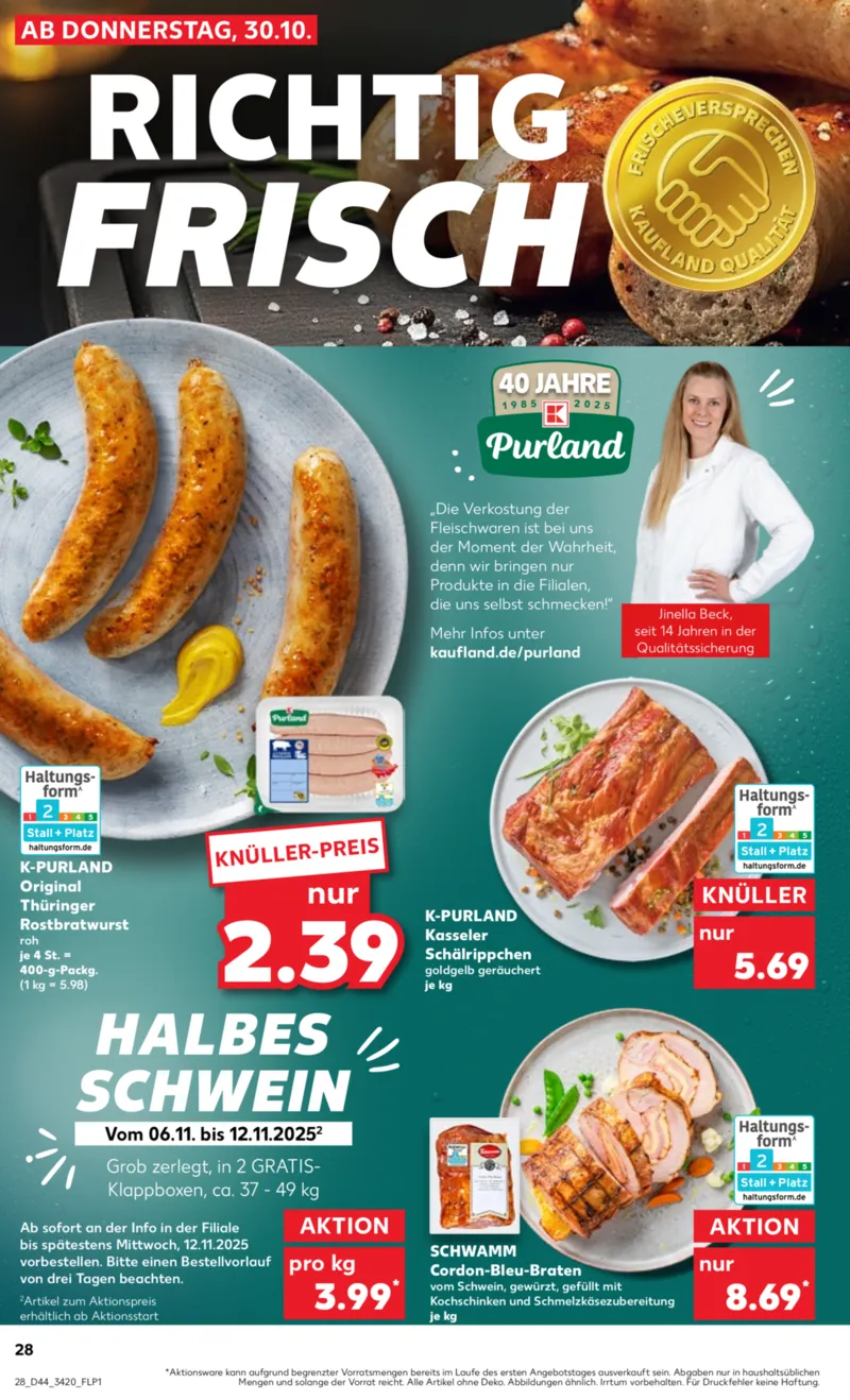 Kaufland Prospekt vom 30.10.2025, Seite 28