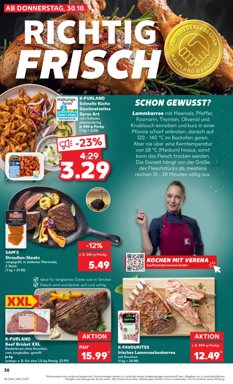 Kaufland Prospekt vom 30.10.2025, Seite 30