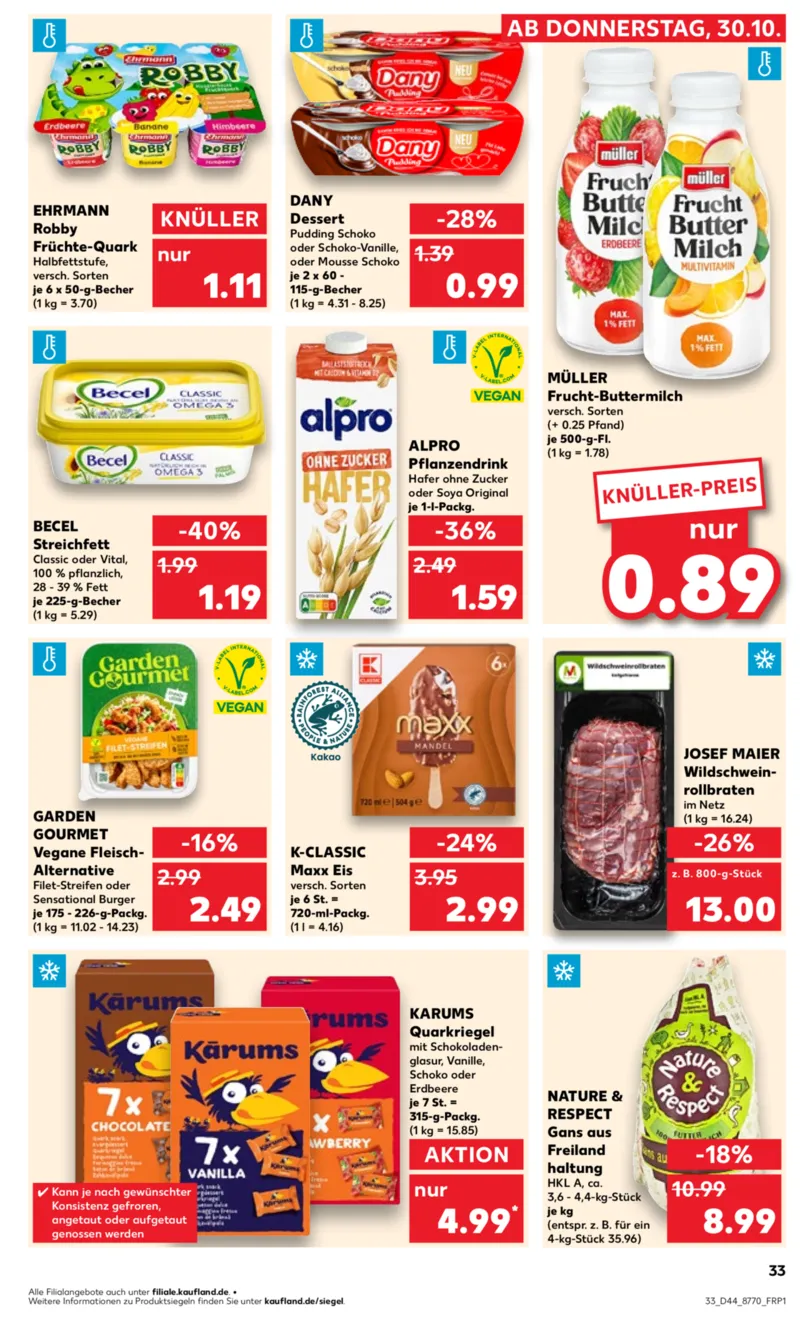 Kaufland Prospekt vom 30.10.2025, Seite 33