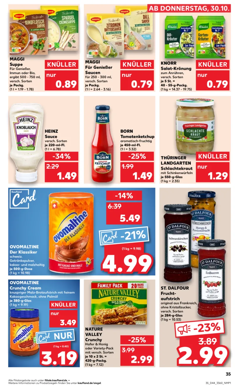 Kaufland Prospekt vom 30.10.2025, Seite 35