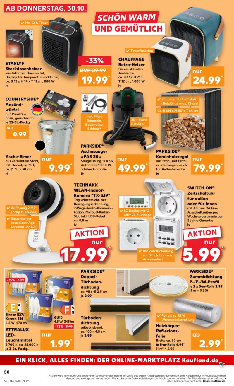 Kaufland Prospekt vom 30.10.2025, Seite 50